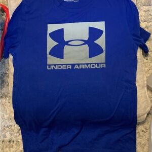 Under Armour Men's Royal Blue Logo Tee